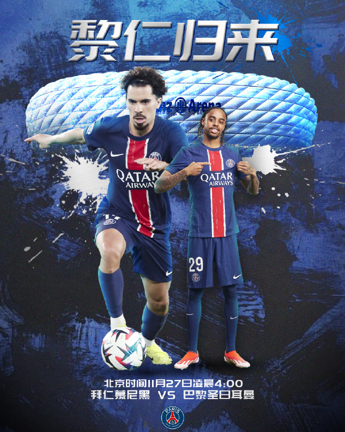 拜仁慕尼黑对阵巴黎圣日耳曼：巨星较量