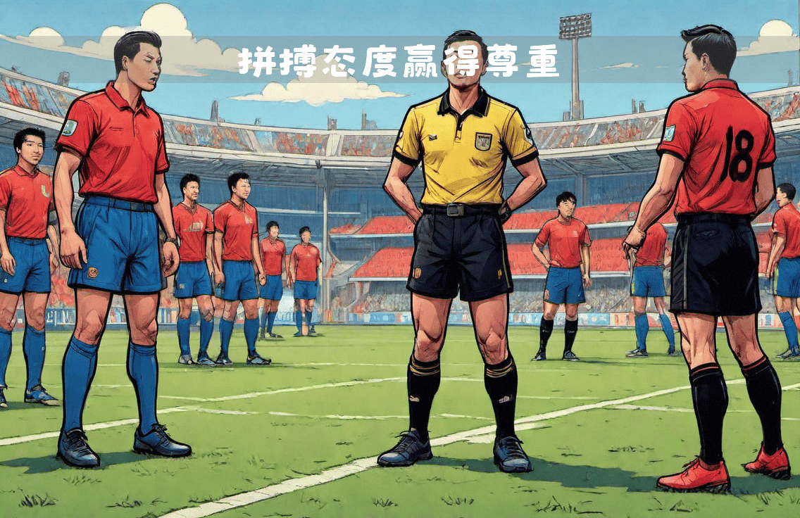 绿茵场上球员的拼搏态度感染所有人 绿茵场上球员的拼搏态度感染所有人