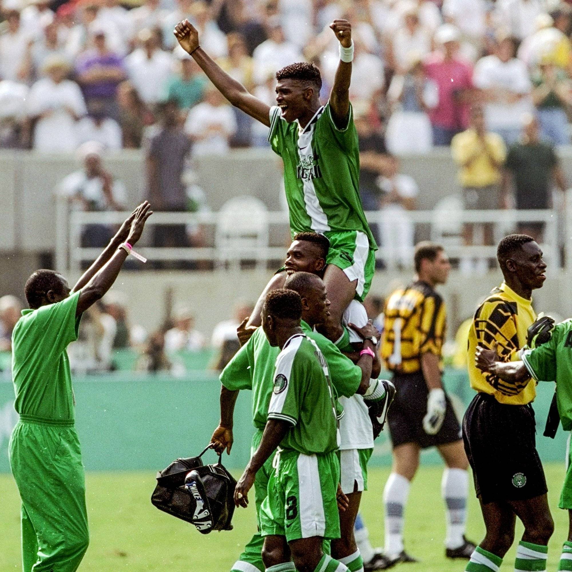 尼日利亚篮球队肆虐对手，轻取胜利